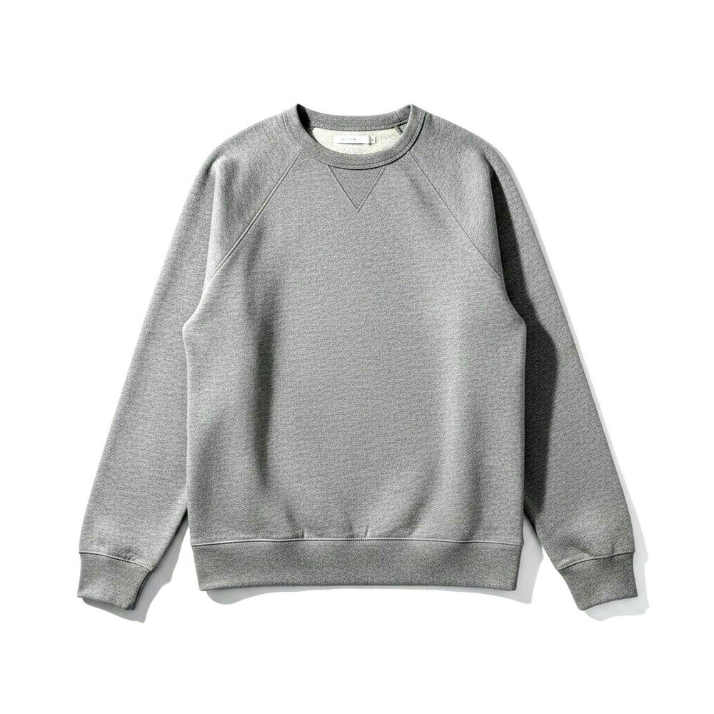 NWT Everlane Mens Unisex The French Terry Long Sleeve Sweatshirt Gray Size XXS